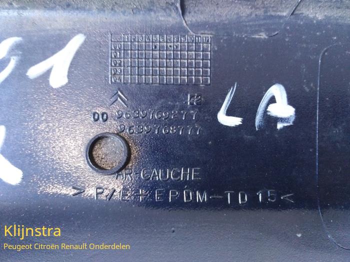 Deurlijst van een Citroën Xsara Coupé (N0) 1.8i VTR,Exclusive 16V LPG 2001
