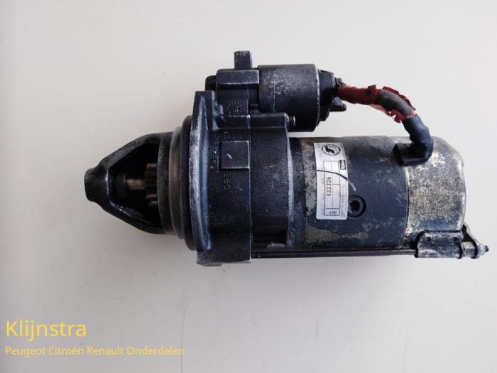 Gebruikte Startmotor Peugeot J5 (290L) 2.5D Prijs € 125,00 Margeregeling aangeboden door Fa. Klijnstra & Zn. VOF
