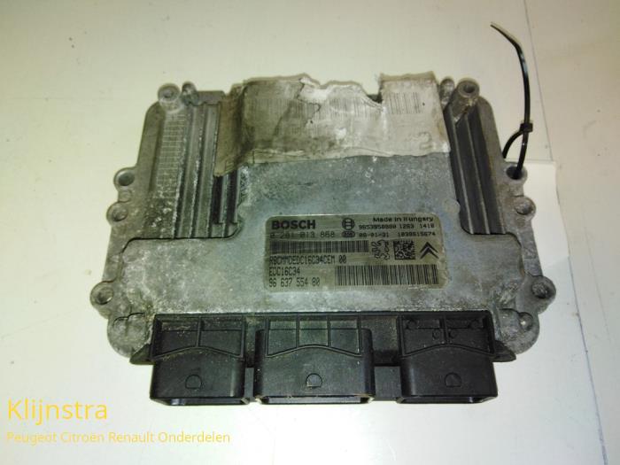 Computer Motormanagement van een Peugeot 207 SW (WE/WU)  2008