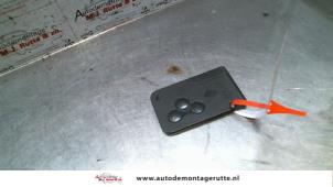 O114520 Gebruikte sleutelkaart Renault Scenic