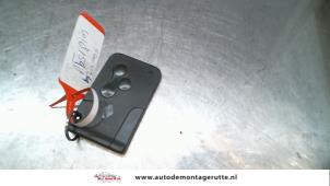 O114522 Gebruikte sleutelkaart Renault Scenic