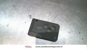 O114493 Gebruikte sleutelkaart Renault Megane