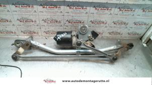 O118929 Gebruikte ruitenwismotor+mechaniek Citroen C3