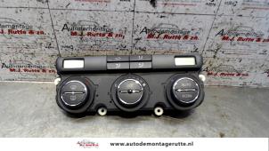 O100173 Gebruikte chaufage bedieningspaneel Volkswagen Touran