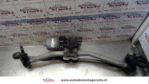 O118533 Gebruikte ruitenwismotor+mechaniek Opel Astra