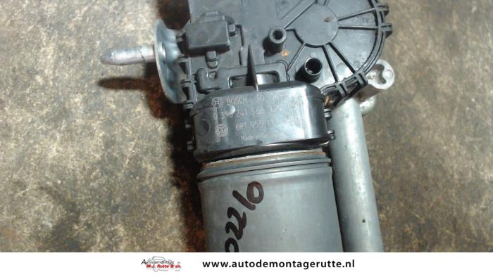 Ruitenwismotor+Mechaniek van een Volkswagen Polo V (6R) 1.4 16V 2010