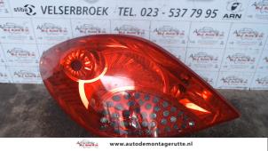 O93690 Gebruikte achterlicht links Peugeot 207