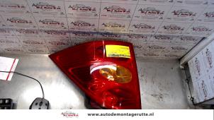 O93700 Gebruikte achterlicht links Peugeot 1007