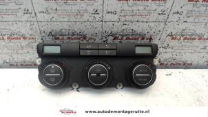 O100175 Gebruikte chaufage bedieningspaneel Volkswagen Touran