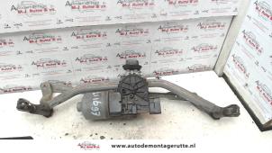 O118987 Gebruikte ruitenwismotor+mechaniek Peugeot 207