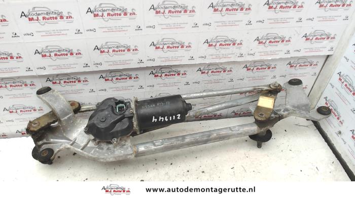 Gebruikte Ruitenwismotor+Mechaniek Nissan Primera O118824