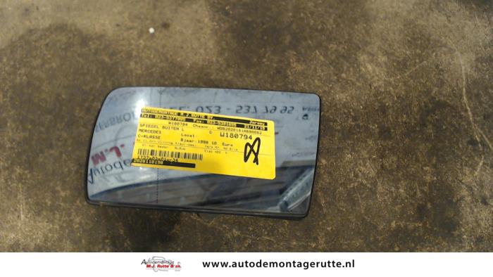 Gebruikte Spiegelglas links Mercedes C-Klasse O85846