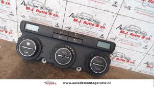 O100174 Gebruikte chaufage bedieningspaneel Volkswagen Touran