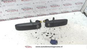 O80982 Gebruikte deurgreep 4deurs rechts-voor Fiat Panda
