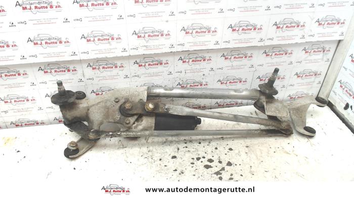 Gebruikte Ruitenwismotor+Mechaniek Nissan Primera O118828