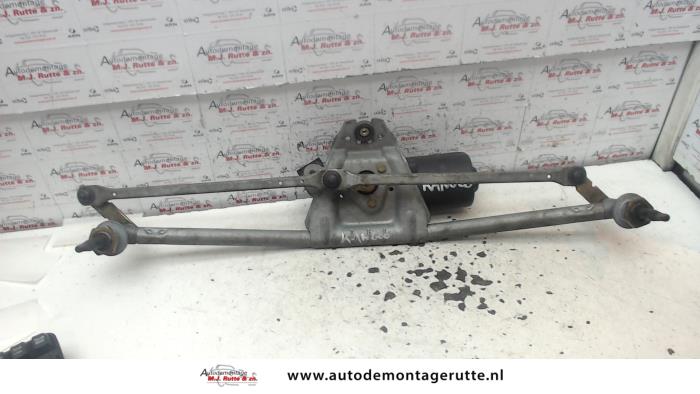 Gebruikte Ruitenwismotor+Mechaniek Renault Kangoo O119037