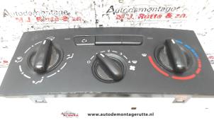 O100508 Gebruikte chaufage bedieningspaneel Citroen Berlingo