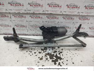 O135259 Gebruikte ruitenwismotor+mechaniek Citroen Berlingo