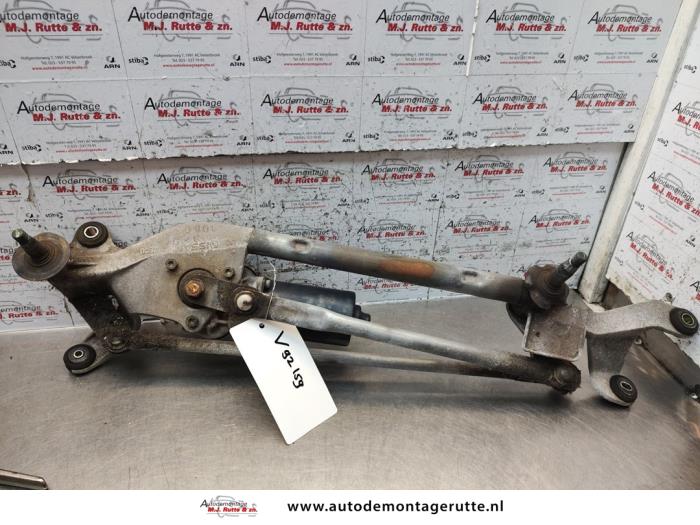Gebruikte Ruitenwismotor+Mechaniek Nissan Primera O136193