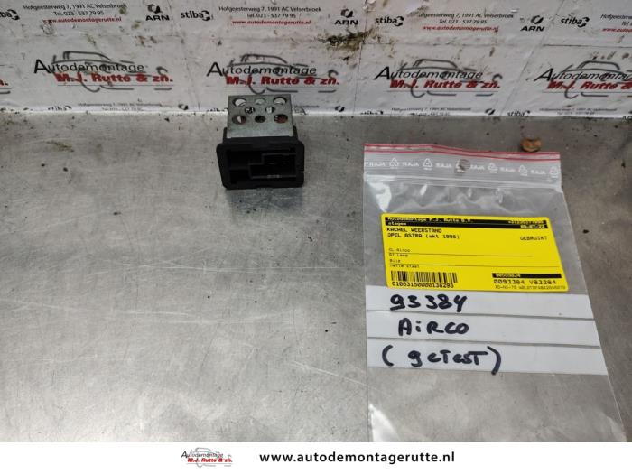 Gebruikte Kachel Weerstand Opel Astra O138293