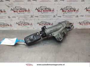 O139339 Gebruikte sleutel+contactslot Skoda Octavia