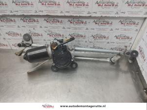 O140663 Gebruikte ruitenwismotor+mechaniek Opel Vectra