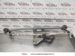 O141379 Gebruikte ruitenwismotor+mechaniek Opel Astra