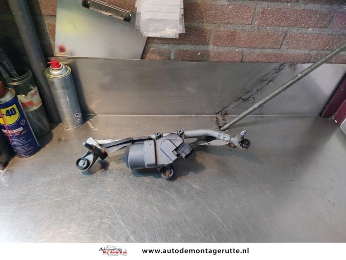 Gebruikte Ruitenwismotor+Mechaniek Peugeot 1007 O143416