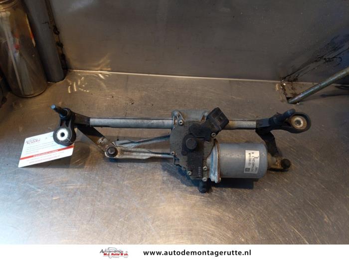 Gebruikte Ruitenwismotor+Mechaniek Opel Corsa O144157