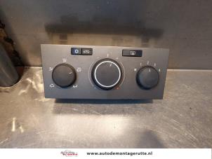 O144920 Gebruikte chaufage bedieningspaneel Opel Astra