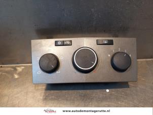 O145510 Gebruikte chaufage bedieningspaneel Opel Astra