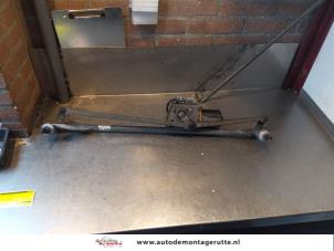 O145838 Gebruikte ruitenwismotor+mechaniek Opel Movano