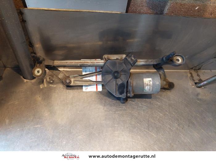 Gebruikte Ruitenwismotor+Mechaniek Opel Corsa O146375