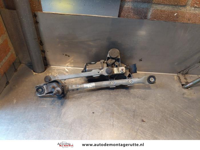 Gebruikte Ruitenwismotor+Mechaniek Toyota Aygo O146496