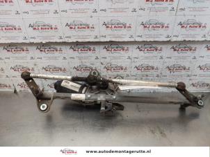 O147345 Gebruikte ruitenwismotor+mechaniek Opel Vectra