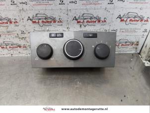 O147847 Gebruikte chaufage bedieningspaneel Opel Astra