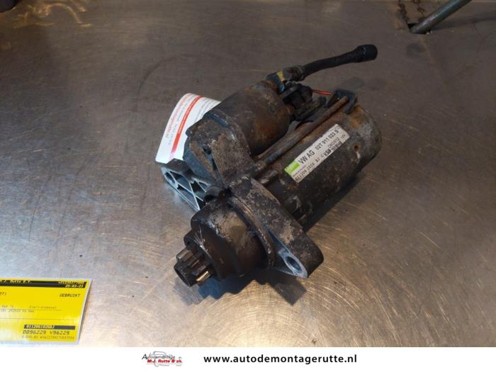 Gebruikte Startmotor Volkswagen Polo O148007