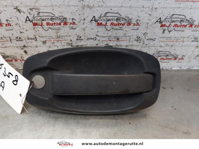 Gebruikte Greep achterdeur Bus-Bestel Peugeot Bipper O148644