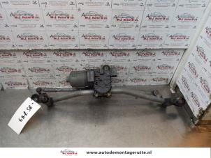 O148756 Gebruikte ruitenwismotor+mechaniek Opel Astra