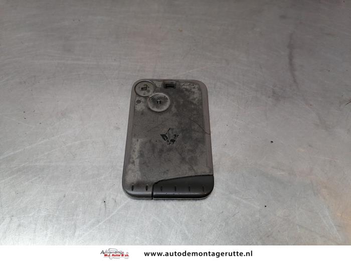 Gebruikte Sleutelkaart Renault Laguna O148954
