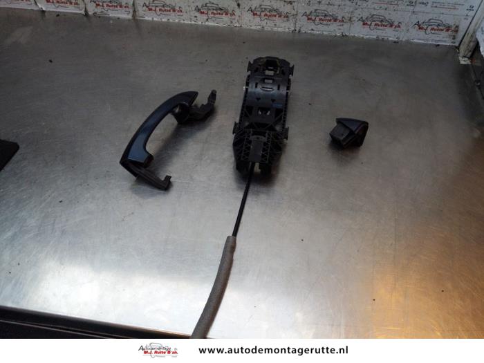 Gebruikte Portiergreep 4Deurs rechts-achter Volkswagen Golf O149648