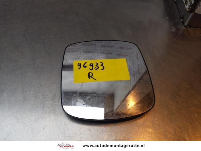 Spiegelglas rechts van een Renault Kangoo Express (FW) 1.5 dCi 75 2012