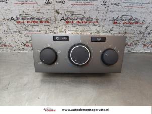 O152810 Gebruikte chaufage bedieningspaneel Opel Astra