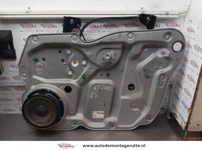 Gebruikte Raammechaniek 2Deurs rechts-voor Volkswagen Caddy O154208