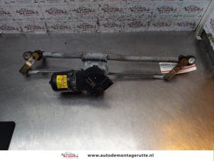 O154302 Gebruikte ruitenwismotor+mechaniek Renault Clio