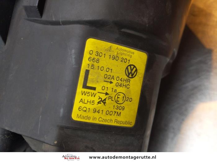 Gebruikte Koplamp links Volkswagen Polo O155921