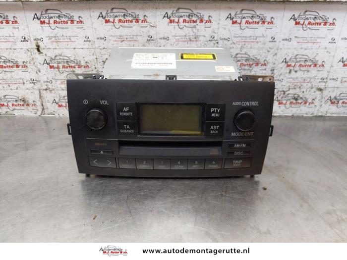 Gebruikte Radio Toyota Corolla Verso O156988