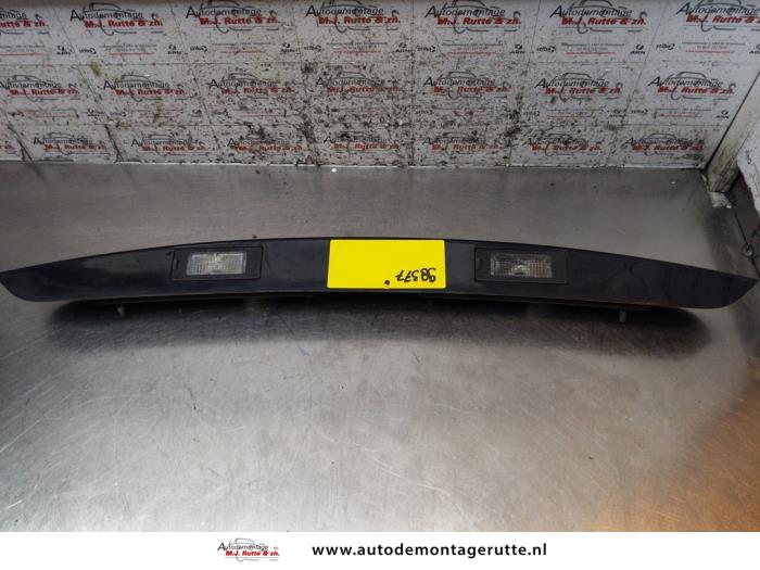 Kenteken Verlichting van een Seat Ibiza ST (6J8) 1.2 TDI Ecomotive 2013