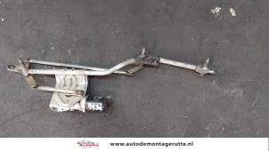 O160807 Gebruikte ruitenwismotor+mechaniek Renault Grand Scenic