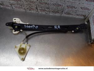 O161244 Gebruikte ruitmechaniek 4deurs rechts-achter Seat Altea